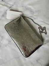 Load image into Gallery viewer, Christian Louboutin Metallic Silver Loubila Shoulder Bag