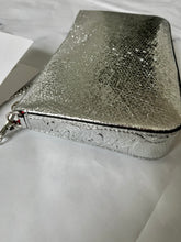 Load image into Gallery viewer, Christian Louboutin Metallic Silver Loubila Shoulder Bag