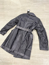 Load image into Gallery viewer, Burberry Brit Gray Trench Raincoat Jacket