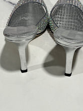 Load image into Gallery viewer, Paris Texas PVC Hollywood Iridescent Crystal Mules
