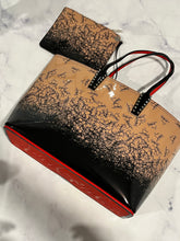 Load image into Gallery viewer, Christian Louboutin Logo Patent Leather Tote Bag