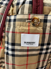 Load image into Gallery viewer, Burberry Deep Claret Quilted Short Jacket