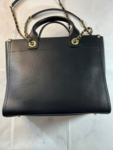 Load image into Gallery viewer, Chanel Black Leather Deauville Tote Handbag