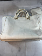 Load image into Gallery viewer, Chanel 23C Ivory Ecru Deauville Tote Handbag