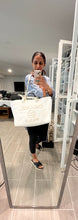 Load image into Gallery viewer, Chanel 23C Ivory Ecru Deauville Tote Handbag