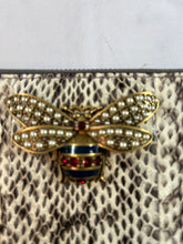 Load image into Gallery viewer, Gucci Snake Skin Queen Margaret Zip Around Wallet