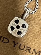 Load image into Gallery viewer, David Yurman Petite Albion Sterling Silver Citrine Diamond Pendant Necklace