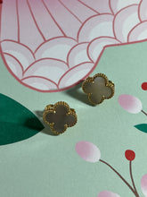 Load image into Gallery viewer, Van Cleef & Arpels Mother of Pearl Vintage Alhambra Earrings
