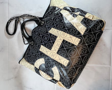 Load image into Gallery viewer, Chanel 2018 Camellia Coated Canvas Tote Shoulder Bag