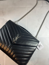 Load image into Gallery viewer, Saint Laurent YSL Large Lou Lou Black Bag
