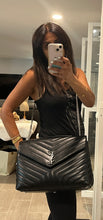 Load image into Gallery viewer, Saint Laurent YSL Large Lou Lou Black Bag