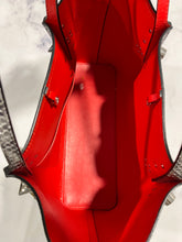 Load image into Gallery viewer, Christian Louboutin Small Cabarock Metallic Snakeskin Embossed Tote Bag