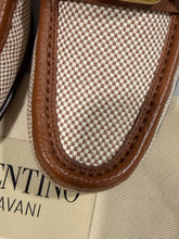 Load image into Gallery viewer, Valentino Garavani Canvas Tan Loafer
