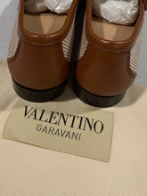 Load image into Gallery viewer, Valentino Garavani Canvas Tan Loafer