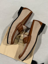 Load image into Gallery viewer, Valentino Garavani Canvas Tan Loafer
