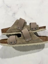 Load image into Gallery viewer, Birkenstock Uji Taupe Slide Sandals