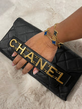 Load image into Gallery viewer, Chanel Enchained Black Clutch Crossbody Bag
