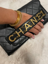 Load image into Gallery viewer, Chanel Enchained Black Clutch Crossbody Bag
