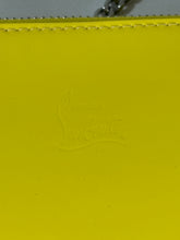 Load image into Gallery viewer, Christian Louboutin Patent Yellow Loubila Shoulder Bag