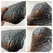 Load image into Gallery viewer, Chanel Black Caviar Classic Clutch