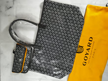 Load image into Gallery viewer, Goyard St Louis PM Grey Tote Handbag