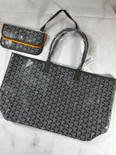Load image into Gallery viewer, Goyard St Louis PM Grey Tote Handbag