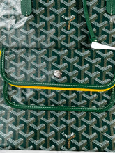 Load image into Gallery viewer, Goyard St Louis PM Green Tote Handbag