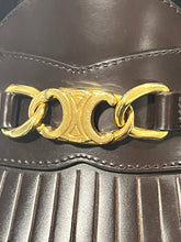 Load image into Gallery viewer, Celine Margaret Triumphe Brown Loafers 36