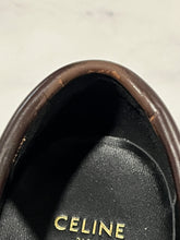 Load image into Gallery viewer, Celine Margaret Triumphe Brown Loafers 36