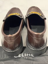 Load image into Gallery viewer, Celine Margaret Triumphe Brown Loafers 36