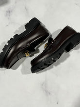 Load image into Gallery viewer, Celine Margaret Triumphe Brown Loafers 36