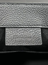 Load image into Gallery viewer, Salvatore Ferragamo Black Gancini Buckle Messenger