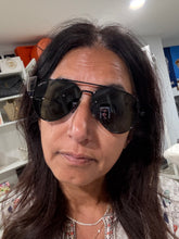 Load image into Gallery viewer, Gucci Black Aviator Sunglasses