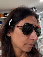 Load image into Gallery viewer, Gucci Black Aviator Sunglasses