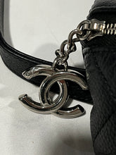 Load image into Gallery viewer, Chanel Uniform Black Silvertone Hardware Fanny Belt Bag