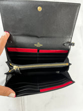 Load image into Gallery viewer, Valentino Garavani Black Rockstud Wallet On A Chain