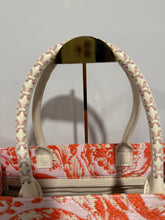 Load image into Gallery viewer, Versace Athena XL Canvas Leather Tote