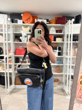 Load image into Gallery viewer, Longchamp Black Leather Large Crossbody/ Belt Bag