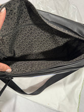 Load image into Gallery viewer, Longchamp Black Leather Large Crossbody/ Belt Bag