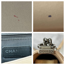 Load image into Gallery viewer, Chanel Light Pink Medium Large Le Boy Chevron Quilted Flap Calfskin