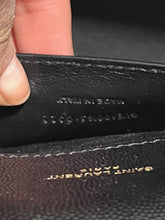 Load image into Gallery viewer, Saint Laurent YSL Black Envelope Crossbody Shoulder Bag