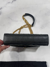 Load image into Gallery viewer, Saint Laurent YSL Black Envelope Crossbody Shoulder Bag