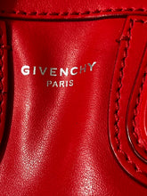Load image into Gallery viewer, Givenchy Red Calfskin Micro Nightingale Logo Strap Crossbody