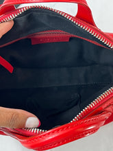 Load image into Gallery viewer, Givenchy Red Calfskin Micro Nightingale Logo Strap Crossbody