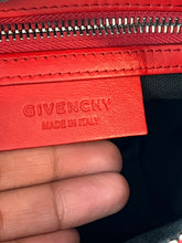 Load image into Gallery viewer, Givenchy Red Calfskin Micro Nightingale Logo Strap Crossbody