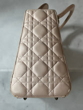 Load image into Gallery viewer, Dior Pink Lambskin Medium Lady Dior Bag