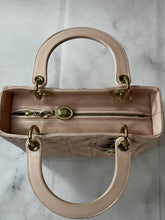 Load image into Gallery viewer, Dior Pink Lambskin Medium Lady Dior Bag