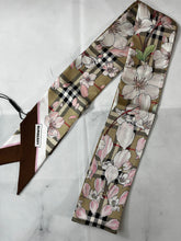 Load image into Gallery viewer, Burberry Checkered Cherry Blossom Twilly