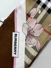 Load image into Gallery viewer, Burberry Checkered Cherry Blossom Twilly