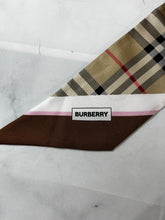 Load image into Gallery viewer, Burberry Checkered Cherry Blossom Twilly
